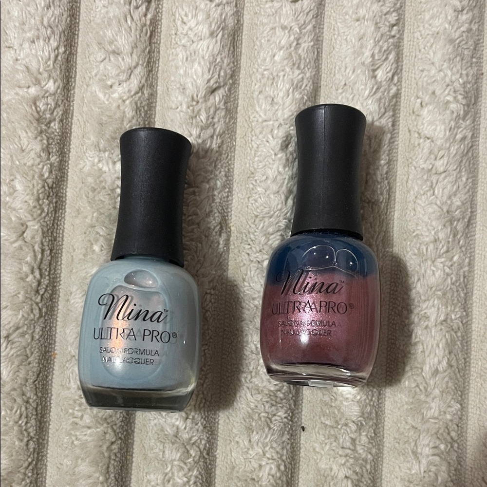 Nail Polish Set - Blue and Purple